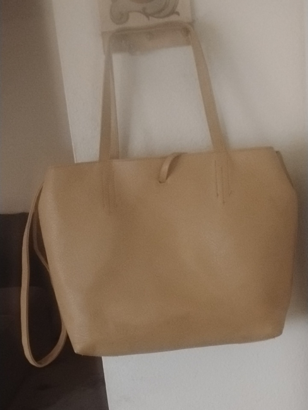 Merona Tan Tote Shoulder Bag